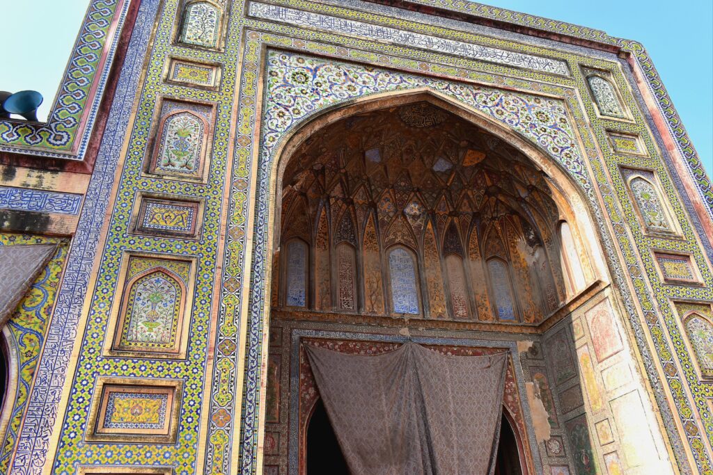 Wazir Khan mecset (részlet)