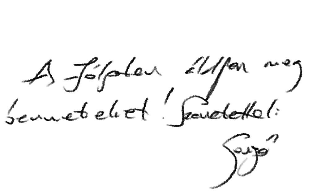 2021. JÚNIUS 5./2 – Sallay Gergő köszönetnyilvánítása